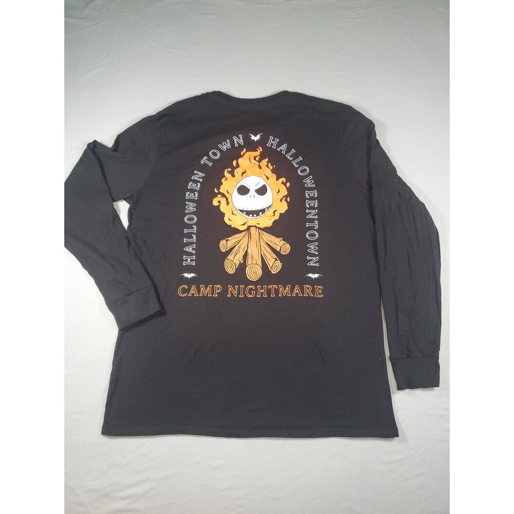 Nightmare Before Christmas Jack Skellington Long Sleeve T-Shirt Size XL